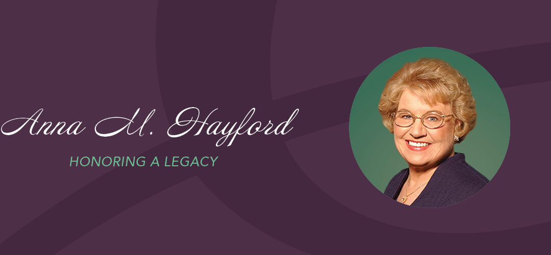 Anna M. Hayford Scholarship Fund