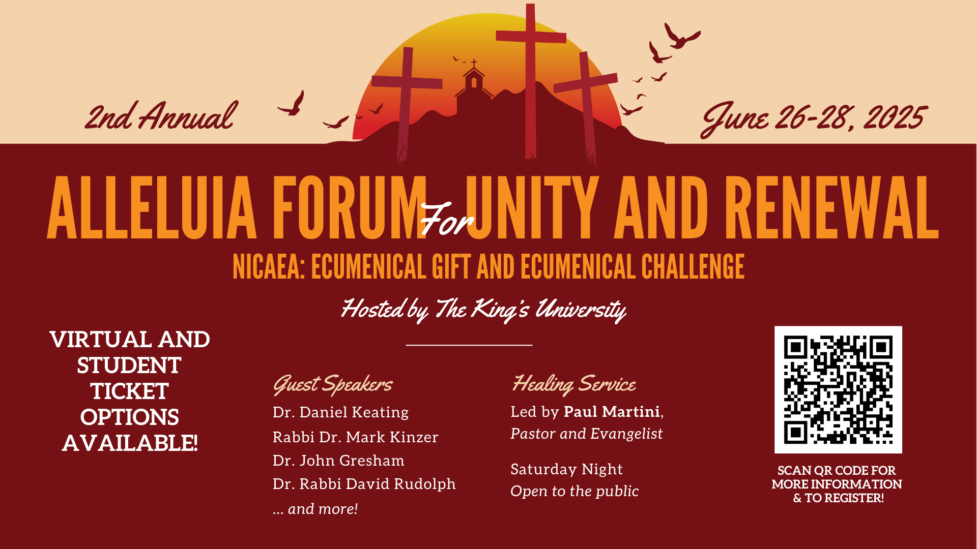 ALLELUIA FORUM FOR UNITY AND RENEWAL