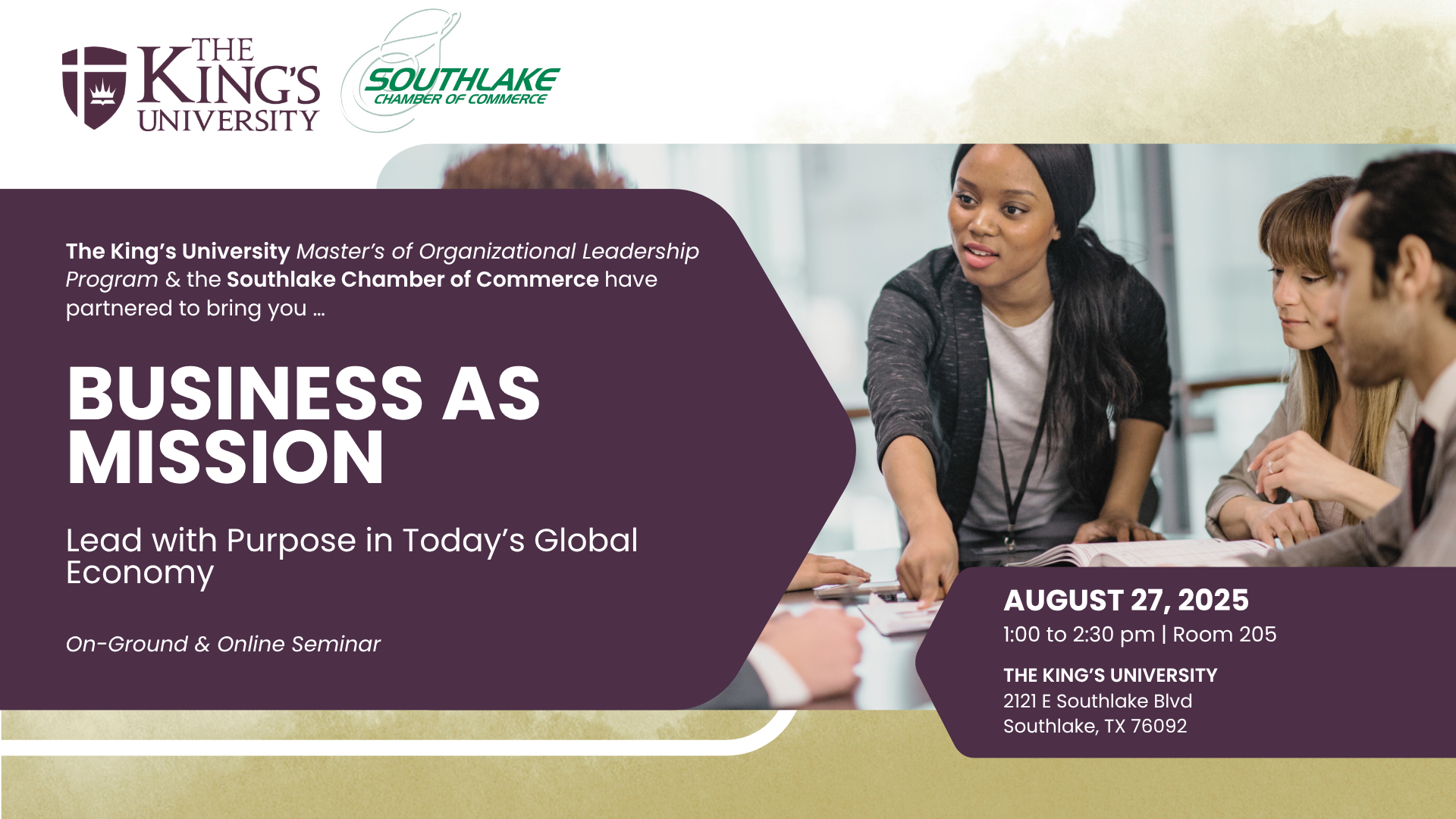 business as mission seminar