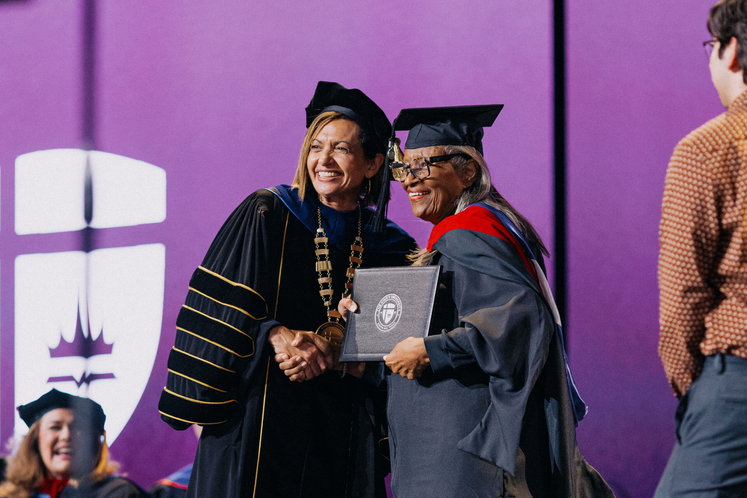 83-year-old graduates from The King's University